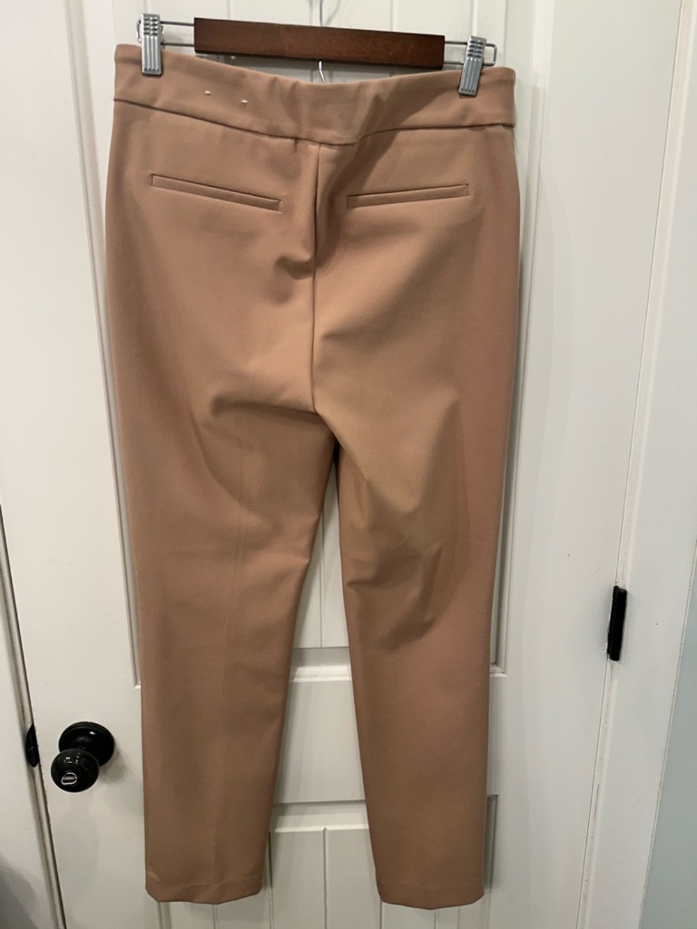 Rachel Zoe Camel Tan Ankle Dress Pants Stretch Trousers Size 6 - Picture 2 of 3